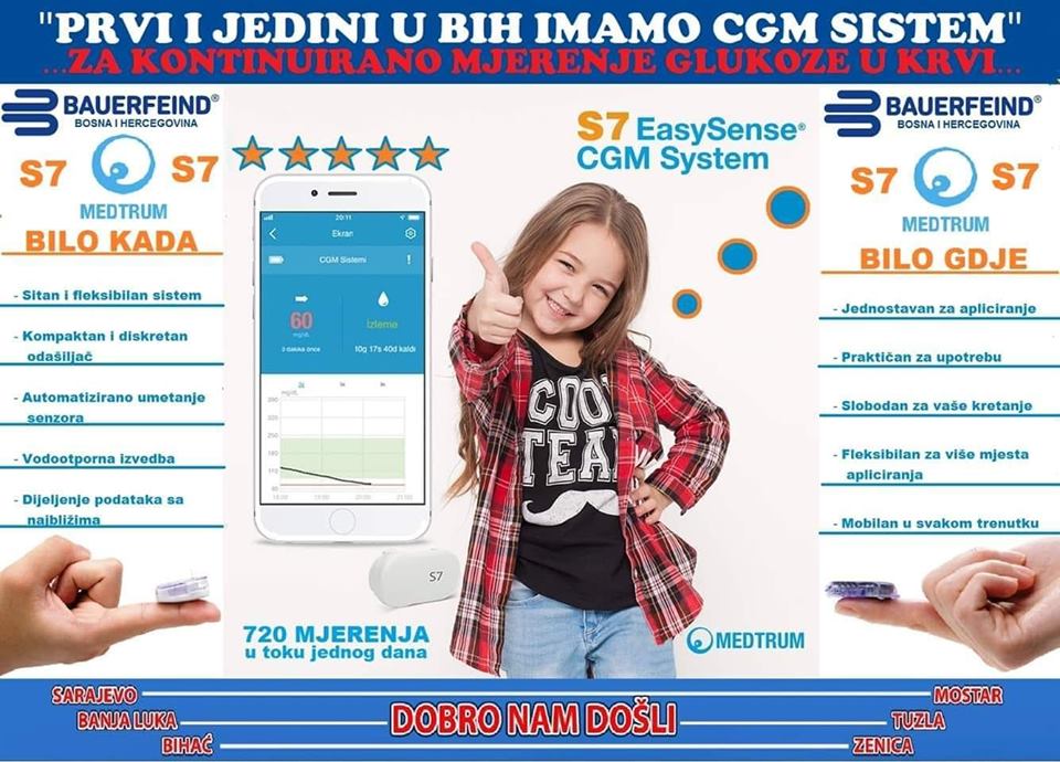 Prezentacija sistema za bezbolno i kontinuirano mjerenje nivoa šećera u krvi