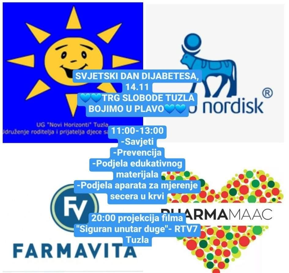 Program obilježavanja Svjetskog dana borbe protiv dijabetesa 2020