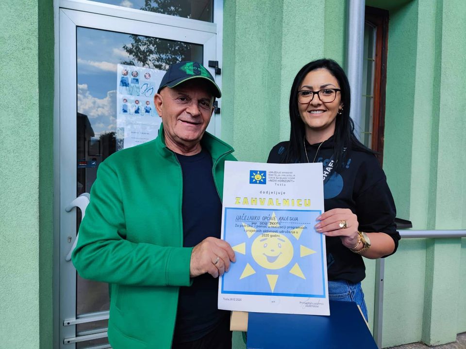 Načelniku Općine Kalesija uručena je zahvalnica